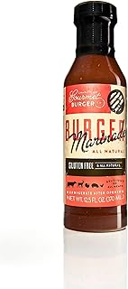 Charleston Gourmet Burger Marinade – Premium Meat Marinade for Hamburger Patties – Tasty and Exquisite Marinade for Meat –...