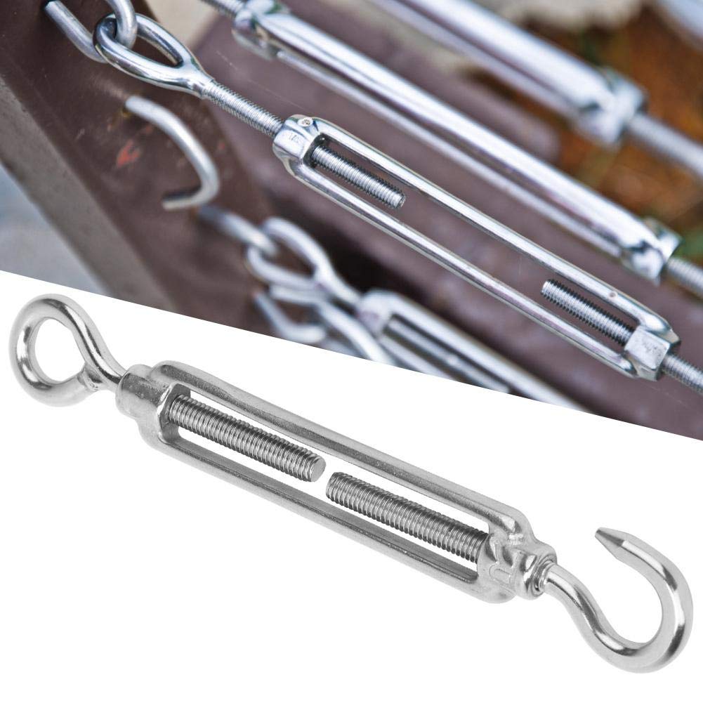 Wire Rope Adjuster 5-Piece Stainless Steel Turnbuckle Set - M4 M5 M6 M8 ...