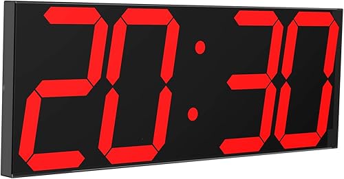 Reloj de pared LED Jumbo a control remoto multifunciĂłn LED digital reloj de termĂłmetro y calendario minutero despertador por CHIHAI Reloj de pared LED Jumbo a control remoto multifunciĂłn LED digital reloj de termĂłmetro y calendario minutero despertador por CHIHAI