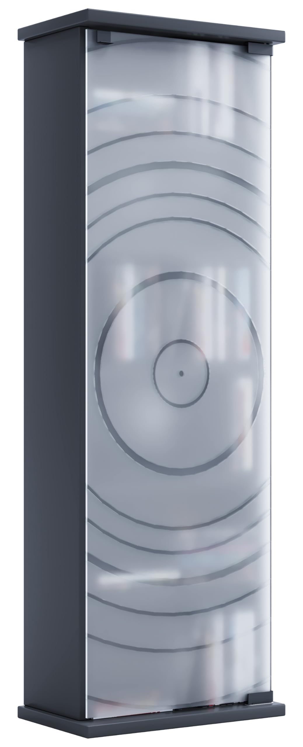 VCM Holz CD/DVD Regal Valenza mit ESG-Tür