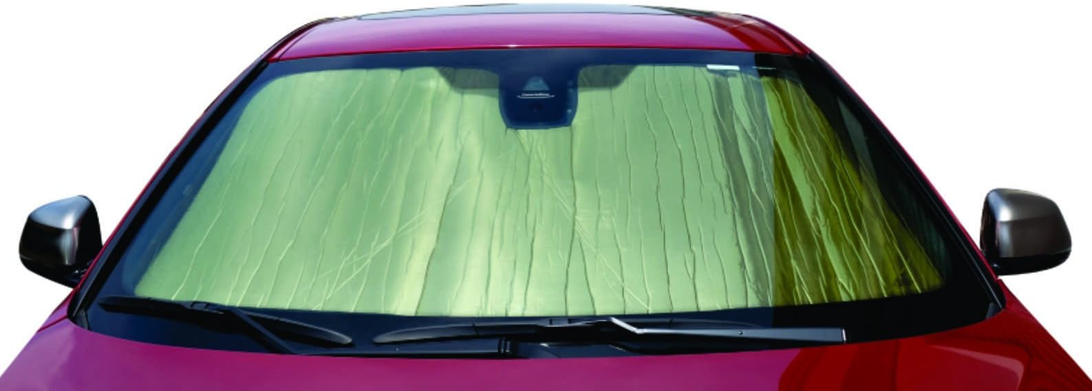Intro-Tech Gold N Custom Auto Shade Compatible with Mercedes-Benz 2006-2008 SLK280 - Fits only 280/350/55 (R171)