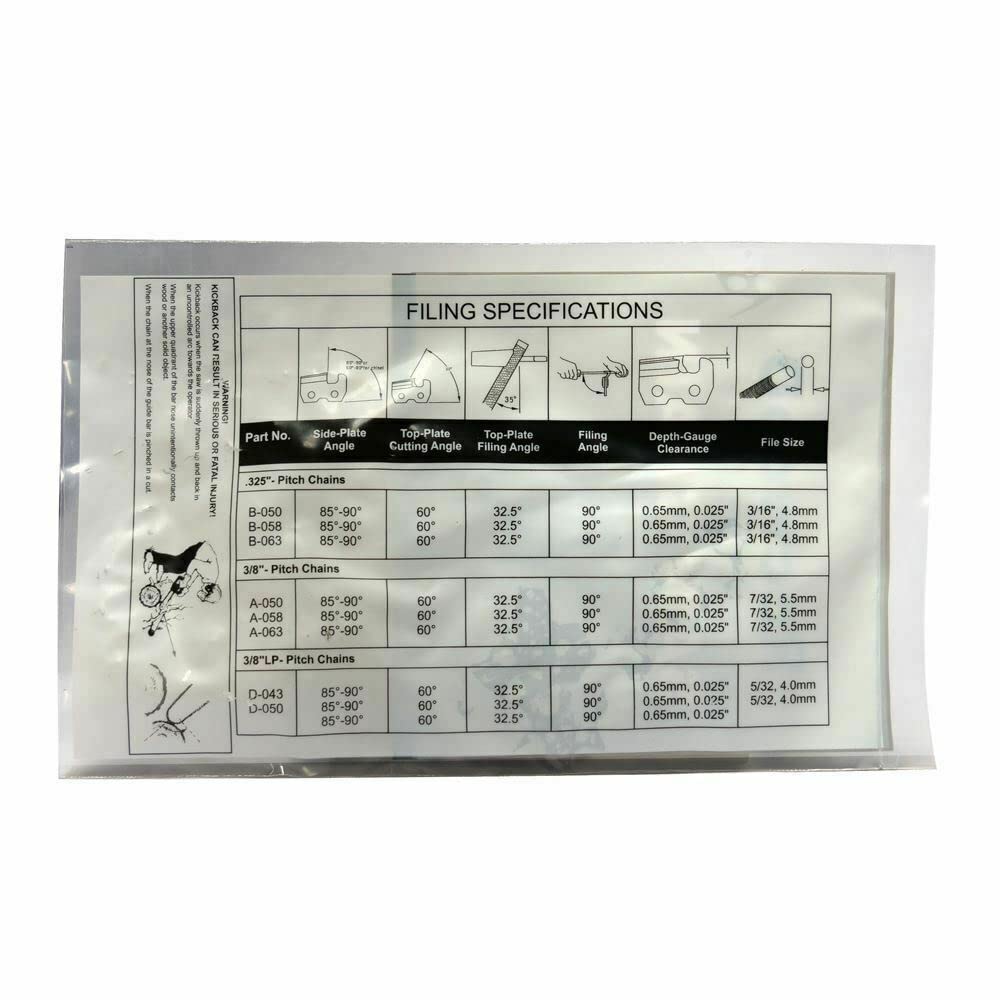 BMS 4 cadenas de motosierra Rocwood para Stihl HT101 HT131 HTE60