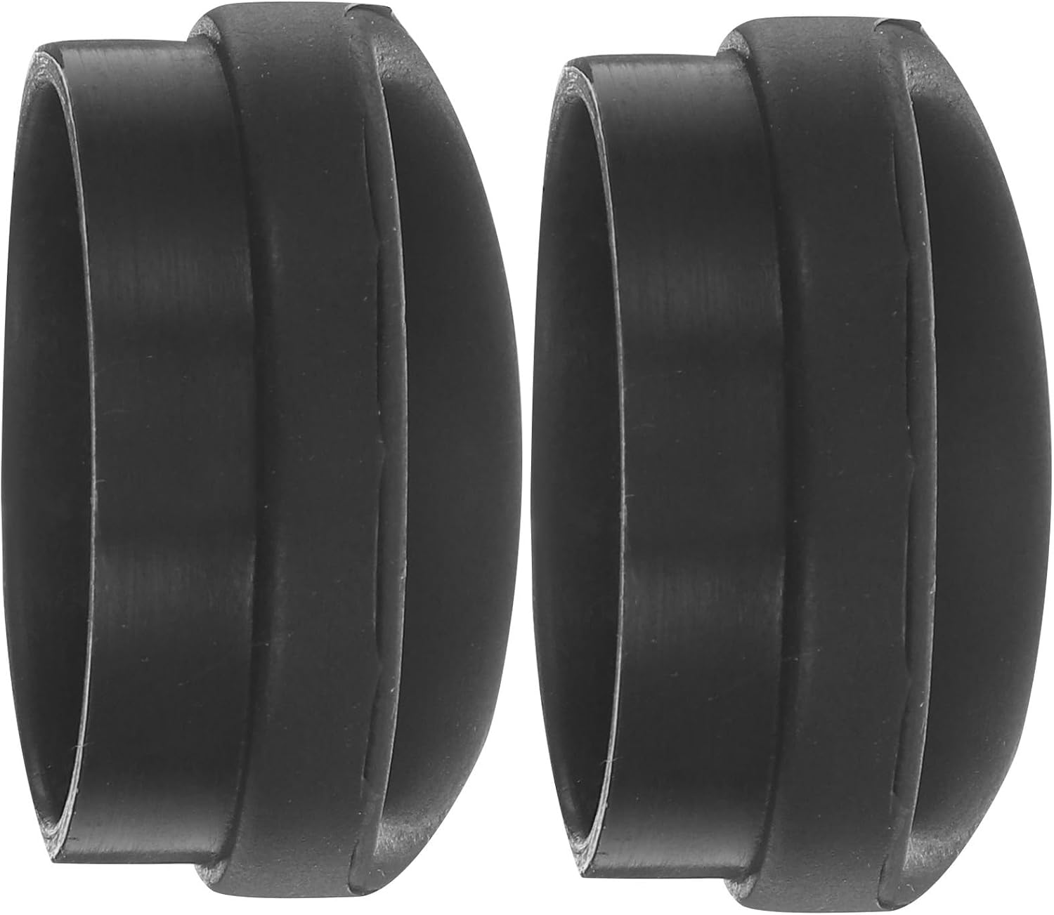 Luxshiny Rubber Microscope Eyepiece Covers 2 Pack for Binocular Microscopes