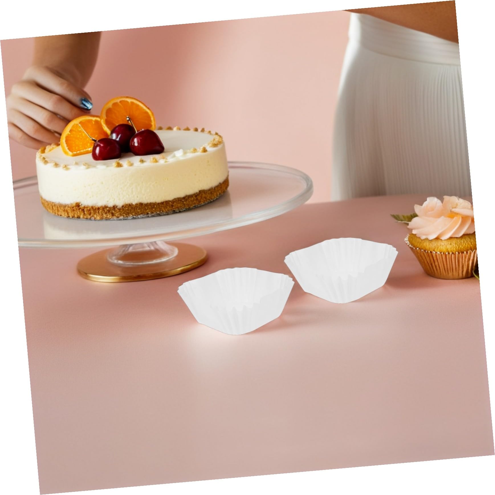 Ciieeo 3000 Piezas De Moldes Para Hornear Muffins Capacillos De Papel Para Cupcakes Capacillos Para Cupcakes