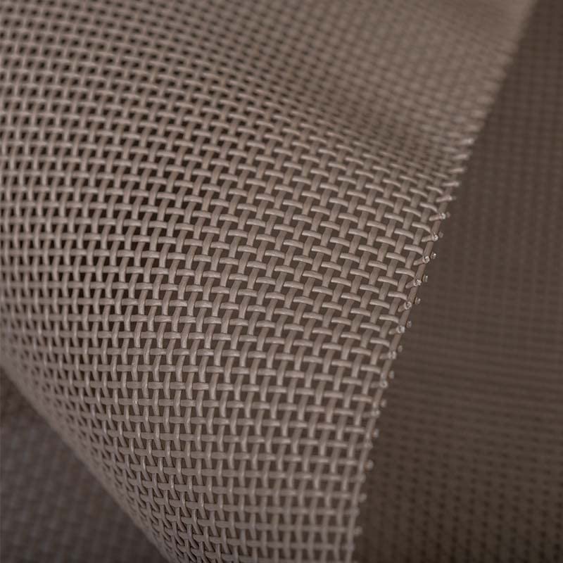 Tela de rejilla de textileno con masilla para mobiliario de exterior, por metro
