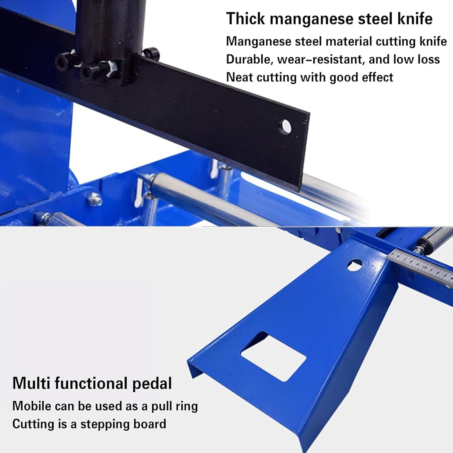 Separatore per pavimentazione resistente, larghezza di taglio 0-34 cm, altezza 8-25 cm, ideale per progetti di pavimentazione in mattoni e pietra, strumento durevole ed efficiente