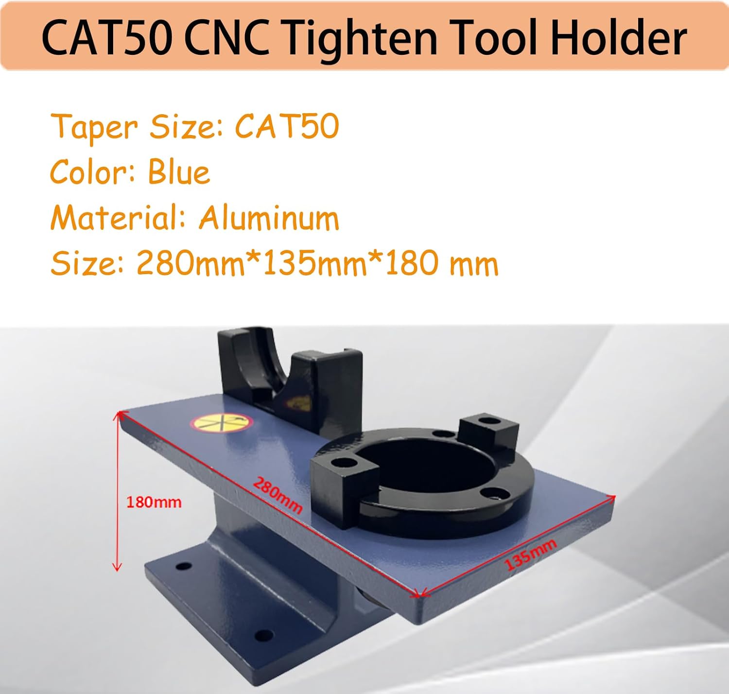 INTBUYING Universal CAT50 Tool Holder CNC Tighten Tool Tightening Fixture Tool Holder Clamping Fixture Tool Locking Device for CNC Milling