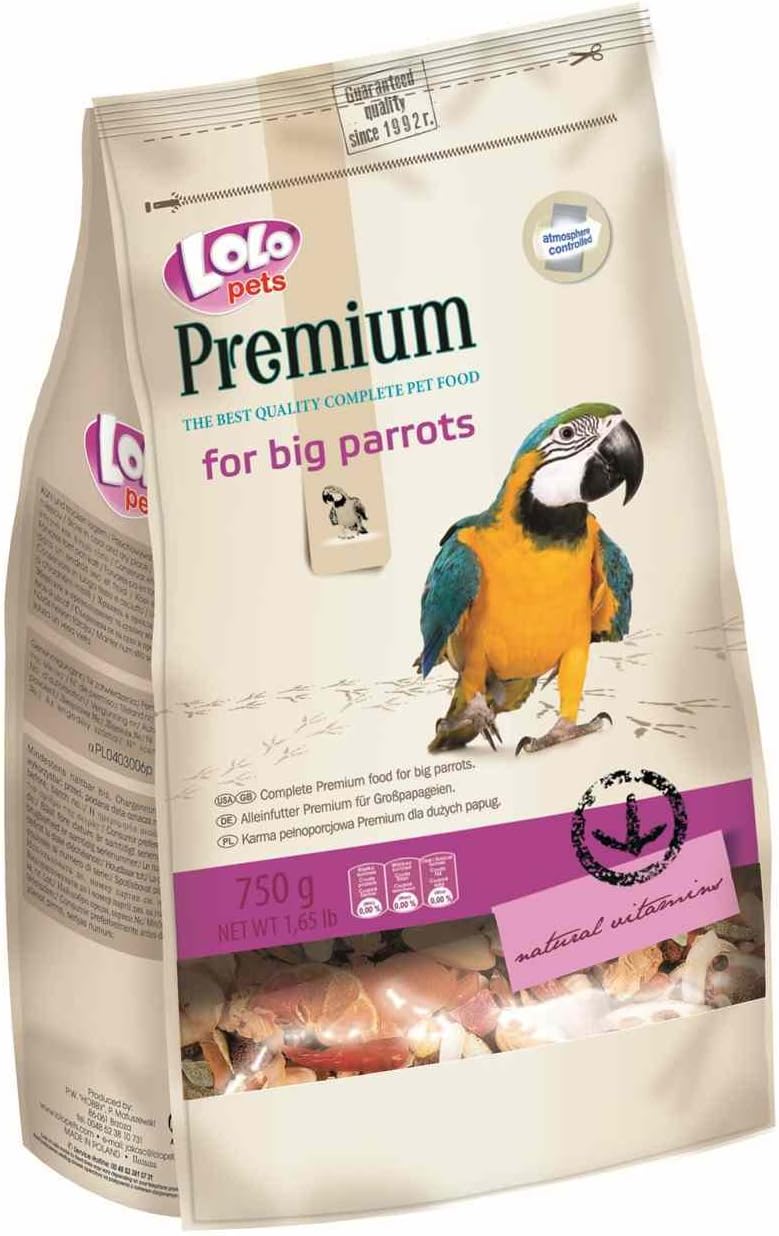 Lolo Pets Premium Food for Big Parrot
