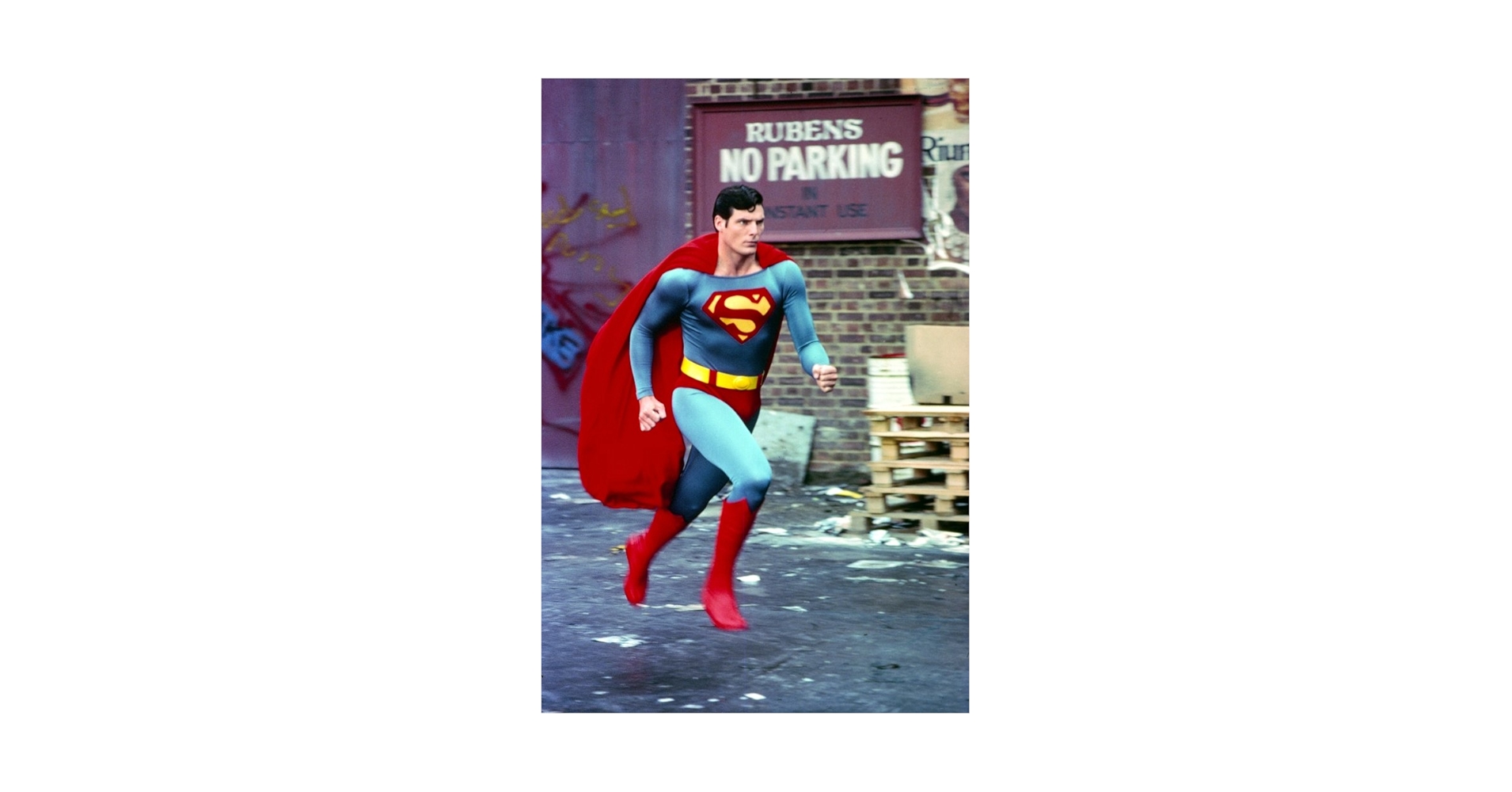 希少　super/man スーパーマン クリストファーリーブ　ポスター　両面 希少 super/man スーパーマン クリストファーリーブ ポスター
