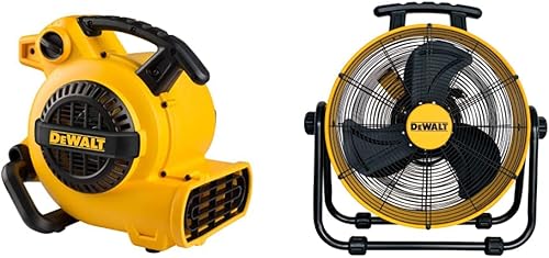 Miniatura 1 de DEWALT DXAM-2260 - Secador de aire portátil  suelo 600 CFM y DEWALT DXF-2042 de alta velocidad industrial ventilador de almacén resistente