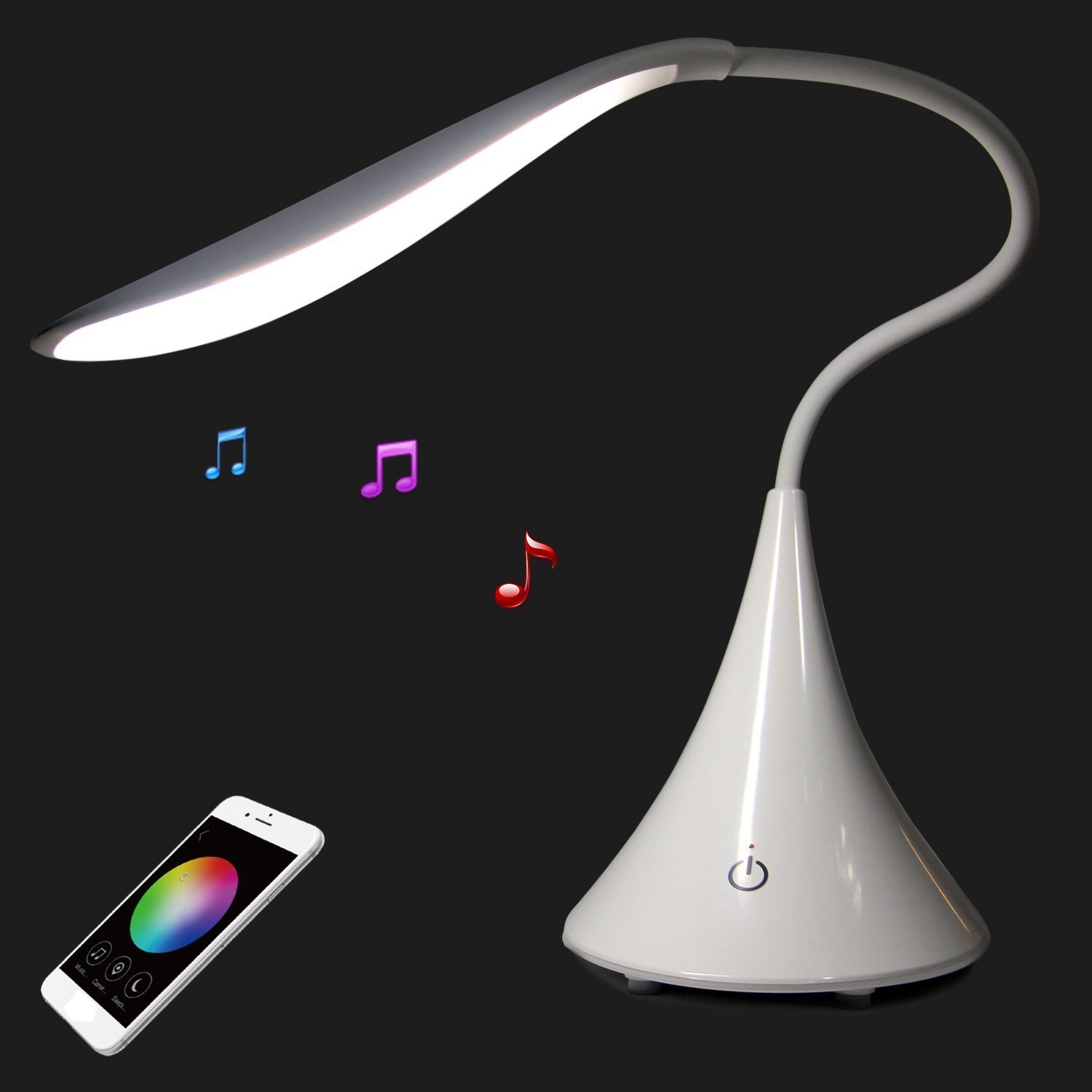 LED Wireless Table Lamp Dimmable Desk Lamp, Kingstar EyeCare Touch