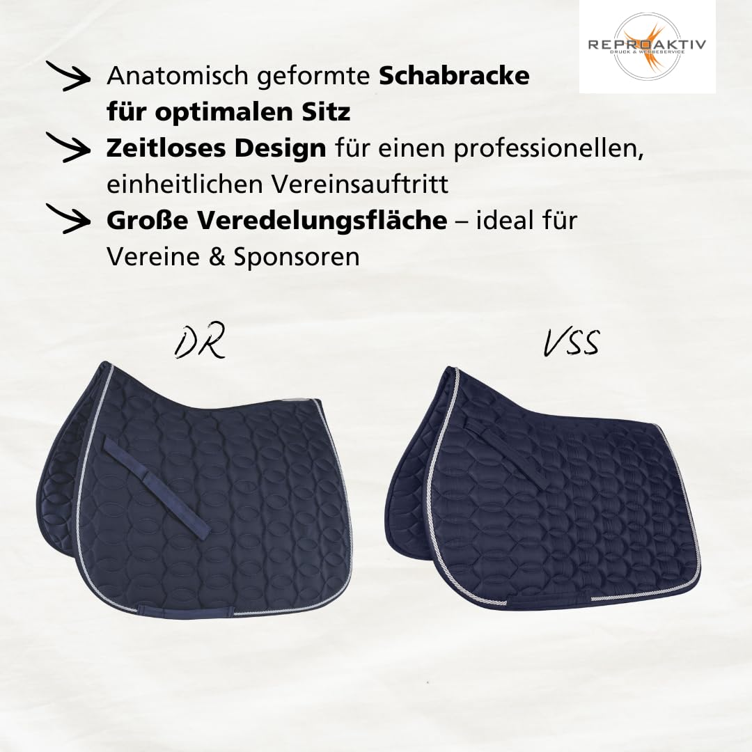 Generisch Personalisierbare Waldhausen Schabracke – bestickbar mit Name/Initialen