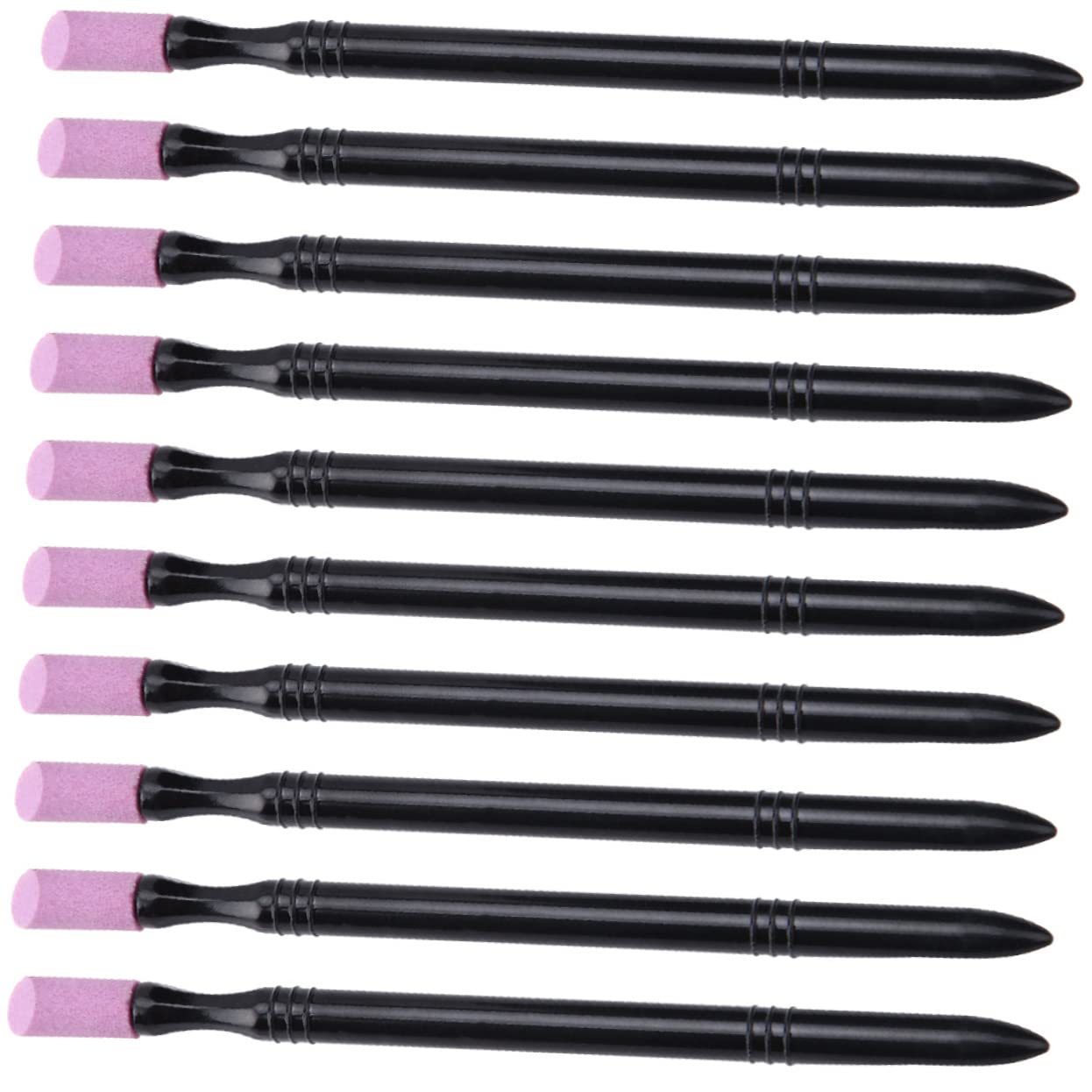 FRCOLOR Set Di 5 Strumenti Per La Rimozione Delle Cuticole Lime Per Unghie Delicate Pietre Lucidanti Per Manicure 10 Pezzi*5