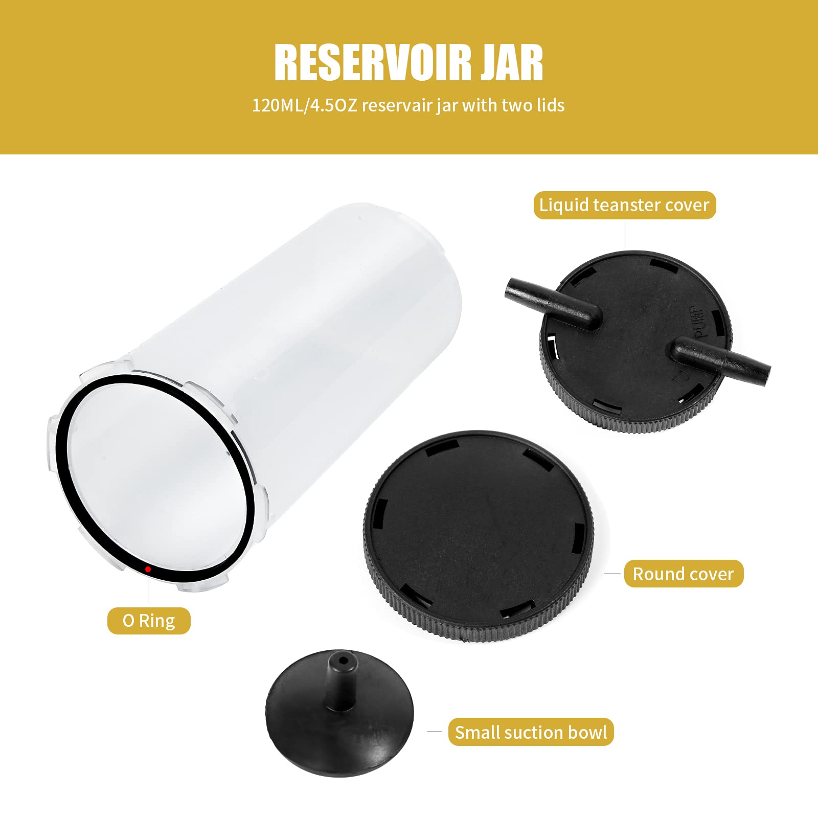 Yonligonju 2 in 1 Handheld Vacuum Pump Brake Bleeder Kit for Motorcycle 16 pcs Brake System Bleeding Tools with Gauge Adapters Automotive Brake Fluid Bleeding Set for Bike Car Truck (Black)