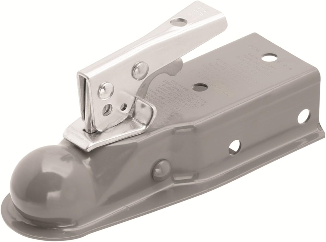 Fulton Straight Coupler, Class II, 2-Inch Ball, 3-Inch Channel, 3500-Pound-Primed 22300 0317