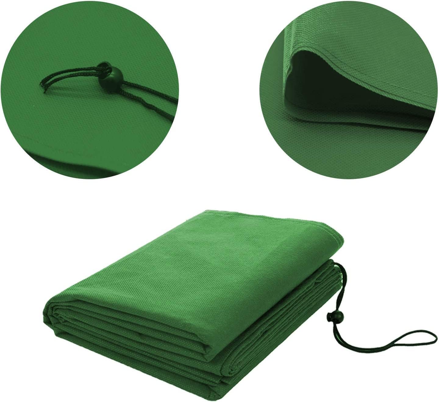 Alpurple 3 Packs Winter Drawstring Plant Covers-31x39 Inch Warm Plant Protection Cover Bags, Frost Cloth Blanket Protecting Fruit Tree Potted Plants from Freezing Animals Eating