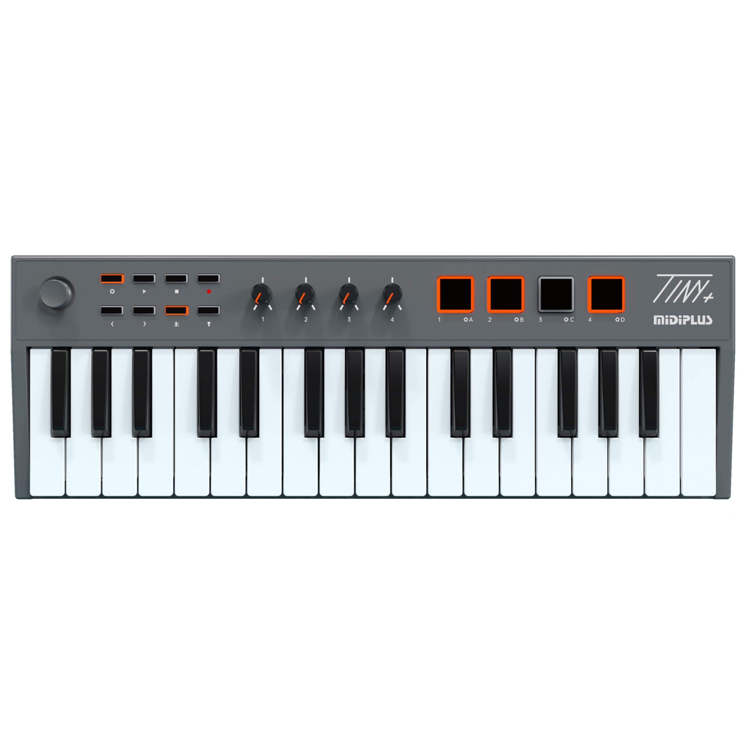 MIDIPLUS TINY+ MIDIキーボード 本体 Amazon | MIDIPLUS TINY+ MIDIキーボードコントローラ | MIDI