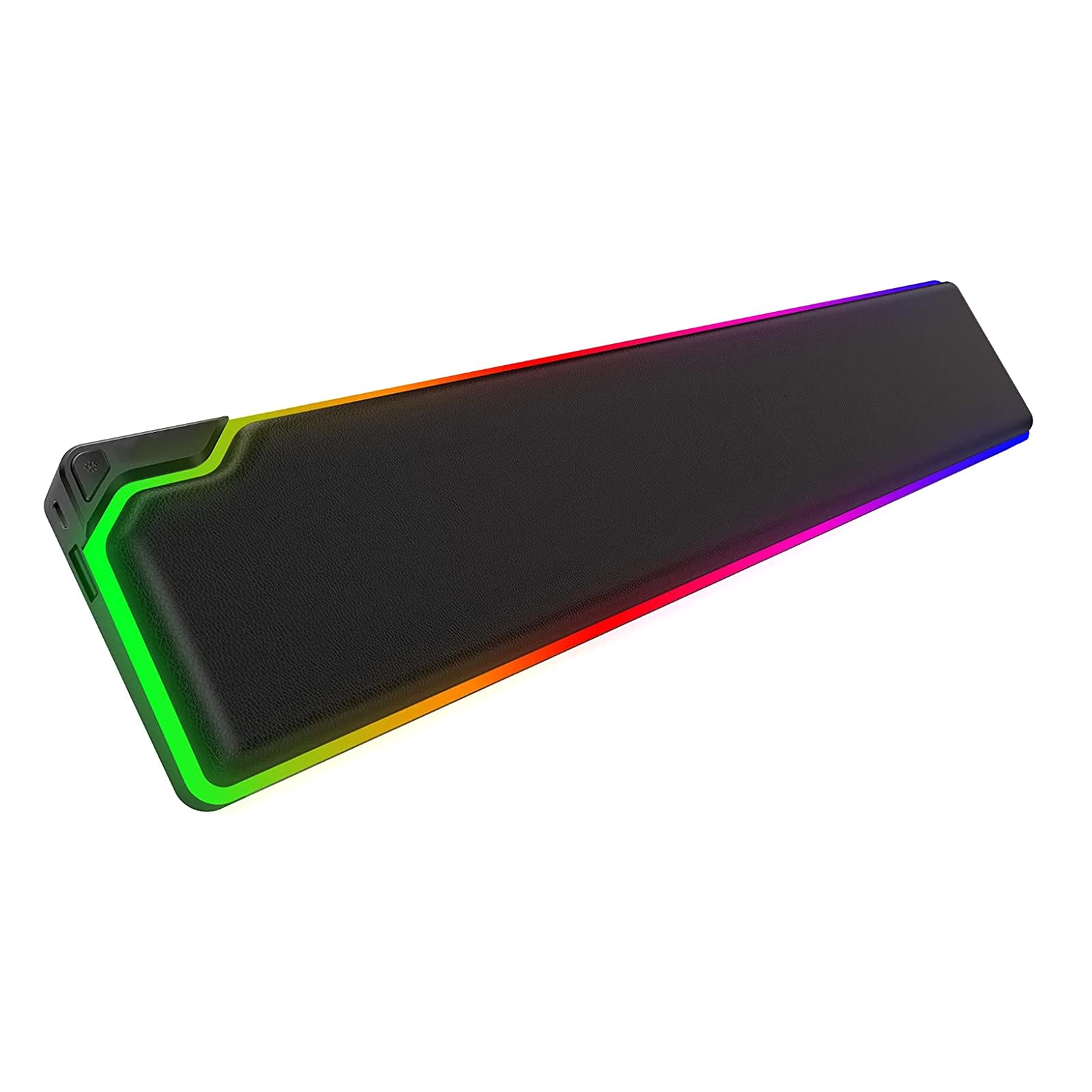 Dasdffvf RGB Backlit Gaming Wrist Rest Keyboard Wrist Rest Wrist Pad Keyboard Wrist Rest for Computer Laptop Office Workers