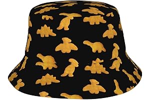 Cute Dinosaur Chicken Nuggets Bucket Hat