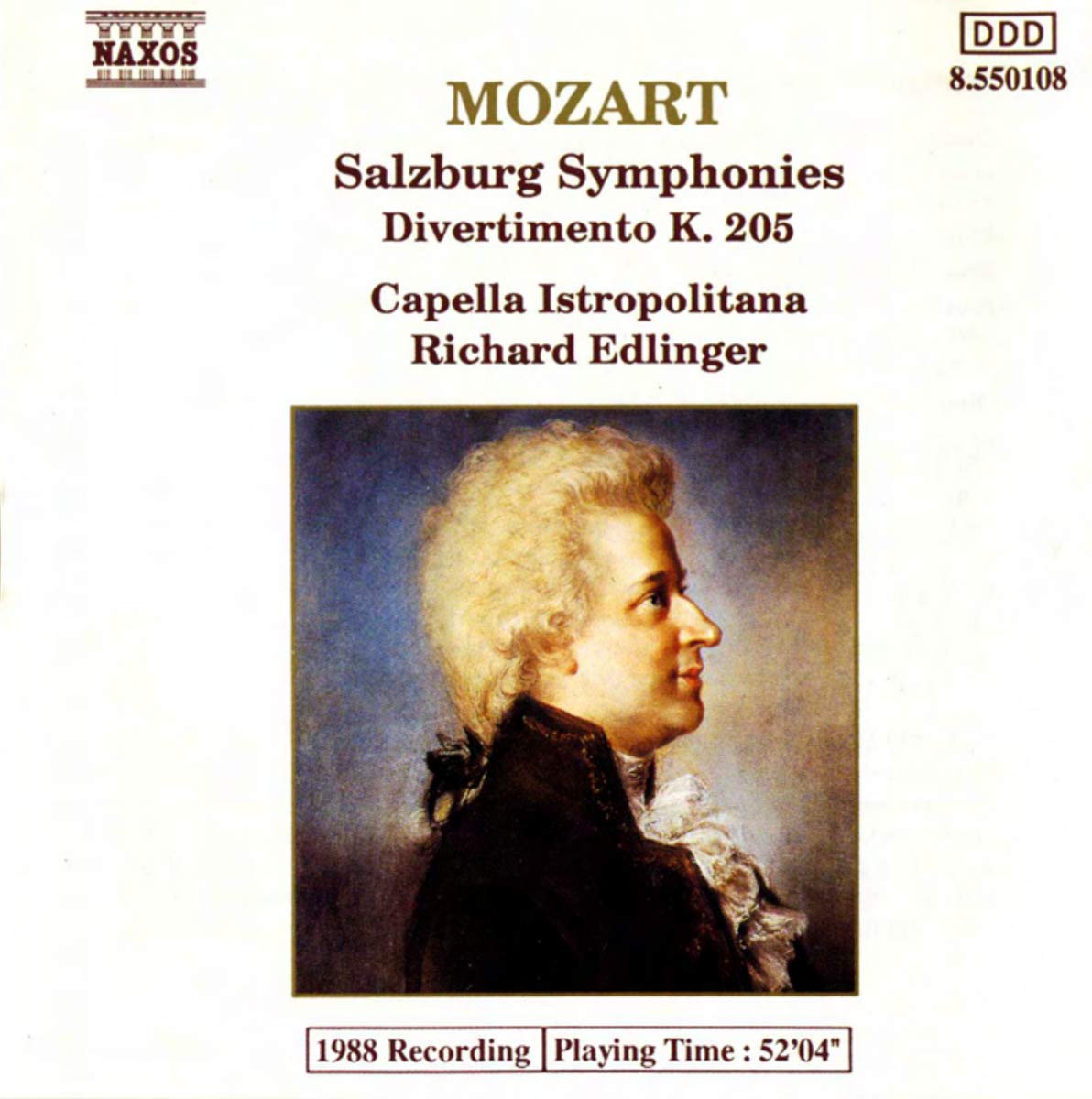 Divertimenti Kv 136-138, [Audio CD] MOZART,W. A.