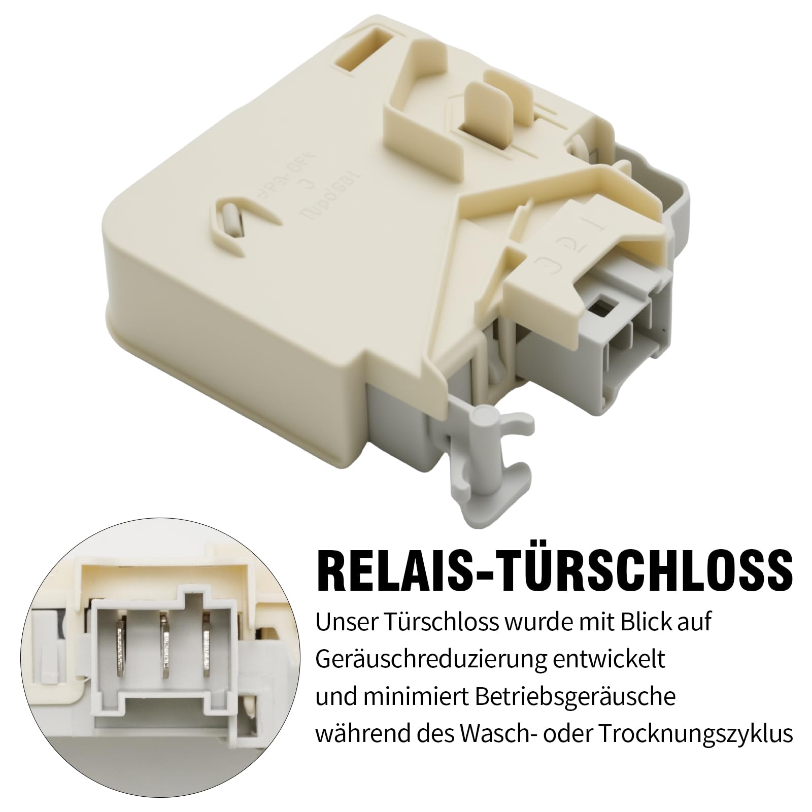 00633765 Verriegelungsrelais Türschloss Einfügen Typ, Ersatz für Bosch für Balay für Siemens für Neff, Ersetzt in 633765 00633315 633315