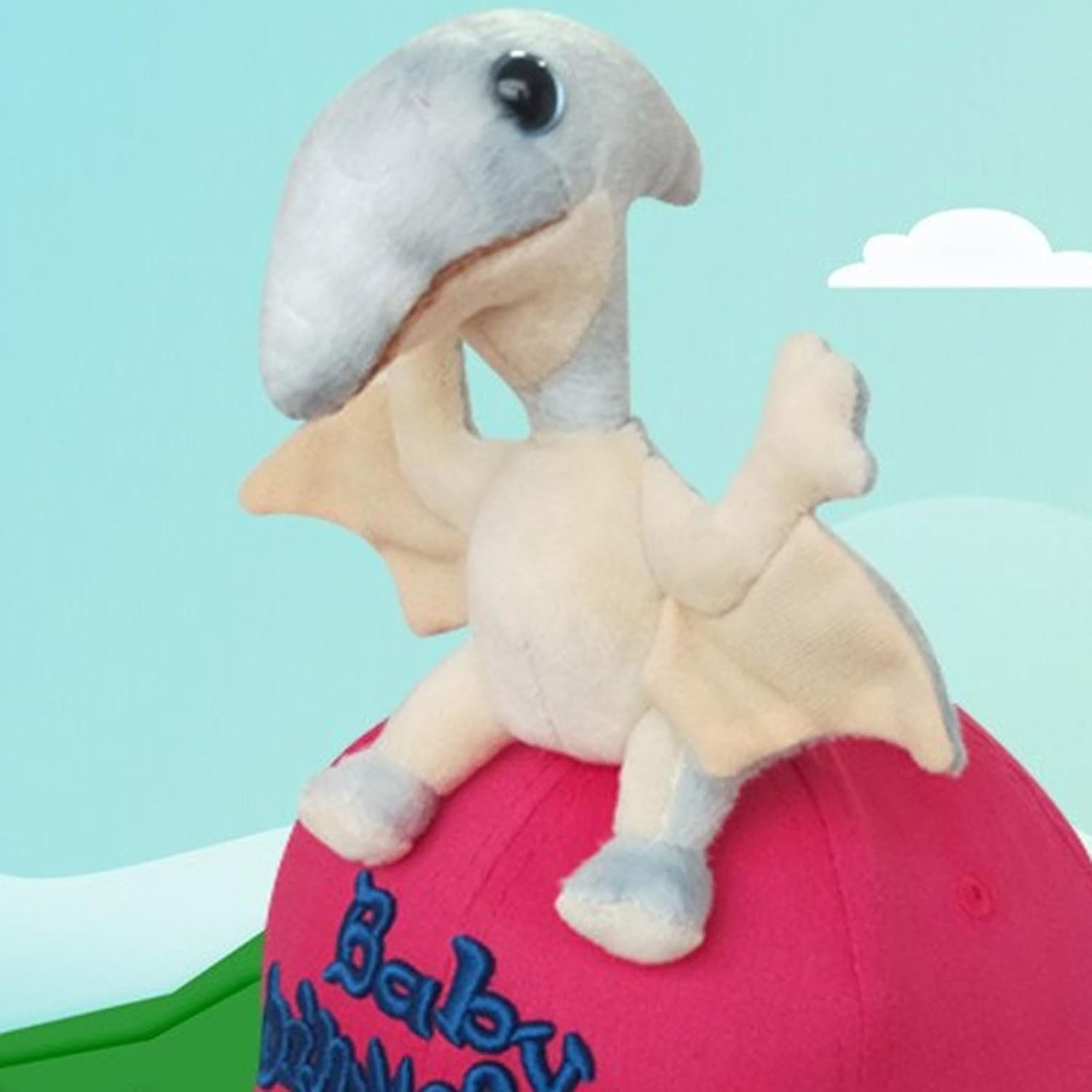 Kids Pterosaur Baseball Hat Cartoon Versatile Hat for Kids Spring Breathable Hat for Kids Casual Sport