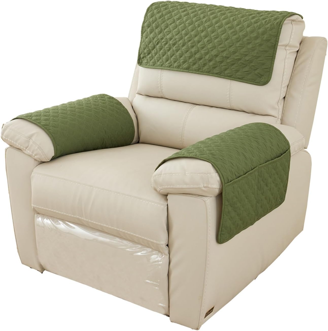 Biiouie 3 Pcs Recliner Couch Covers Arm Covers for Recliner