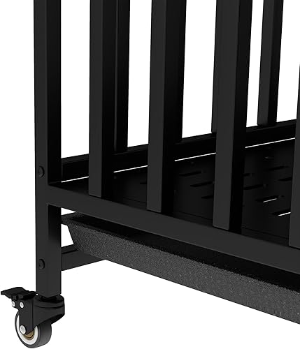 Miniatura 23 de Jaula para perros de 48 pulgadas, resistente e indestructible, a prueba de escapes, para perros grandes, medianos y pequeños, jaula para mascotas