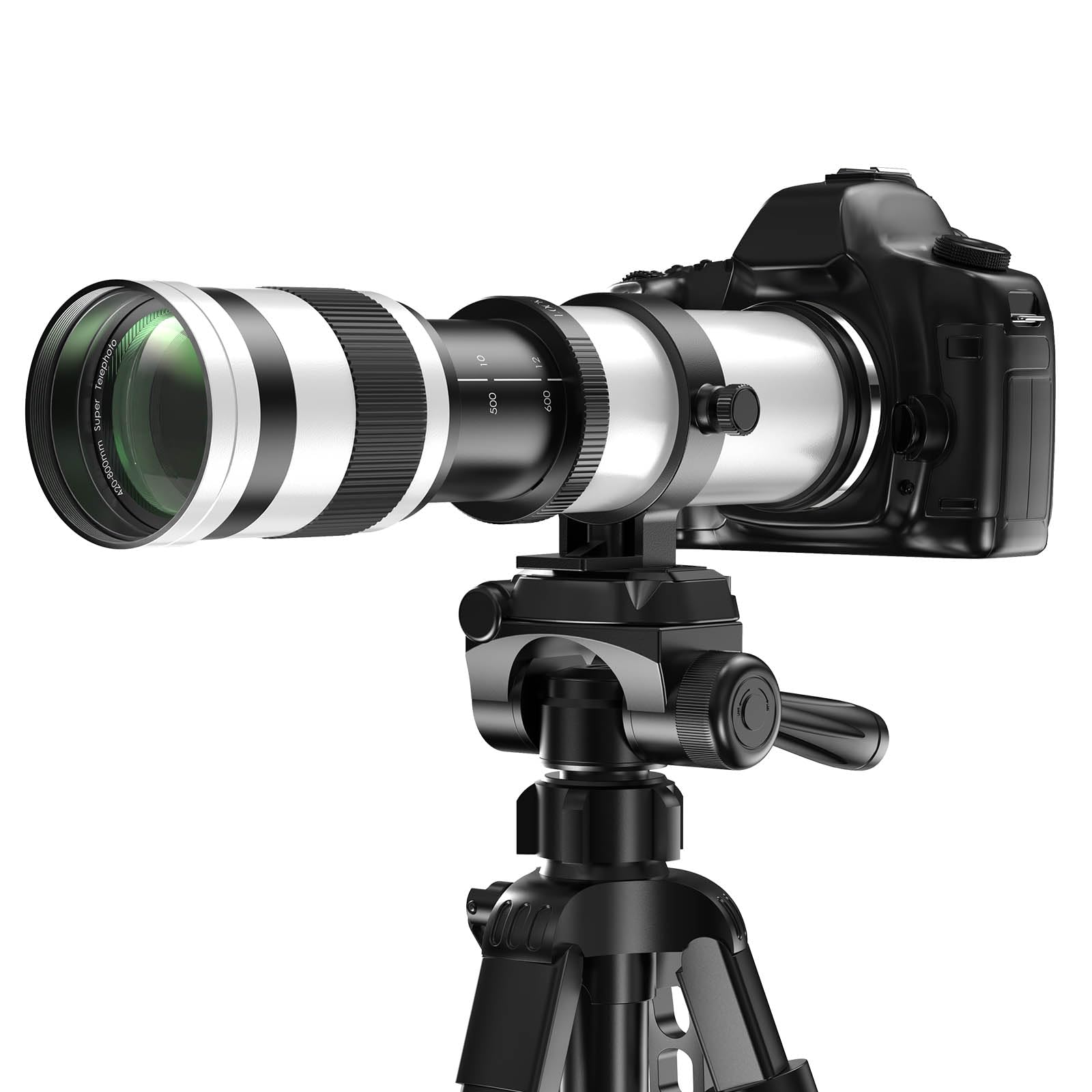 Amazon.com : Lightdow RF 420-800mm F8.3 Telephoto Zoom Lens - MF