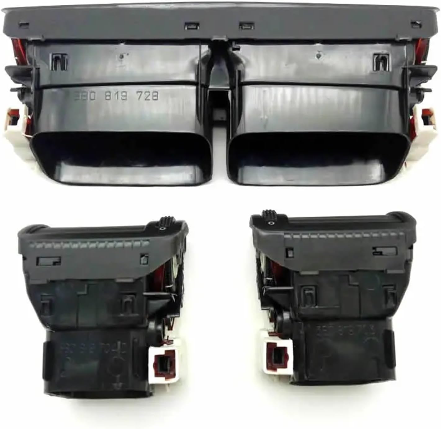 Central Air Vent Outlet AC Heater Dashboard Compatible with Volkswagen Passat B5 3B0819728, 3B0819704D,3B0819703D Skoda Superb(Right)