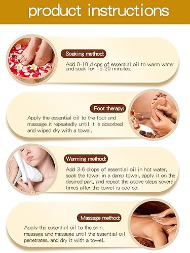 Miniatura 5 de Paquete de 3 aceite de jengibre de drenaje linfático, promueve el metabolismo de la circulación sanguínea, aceite de masaje SPA.