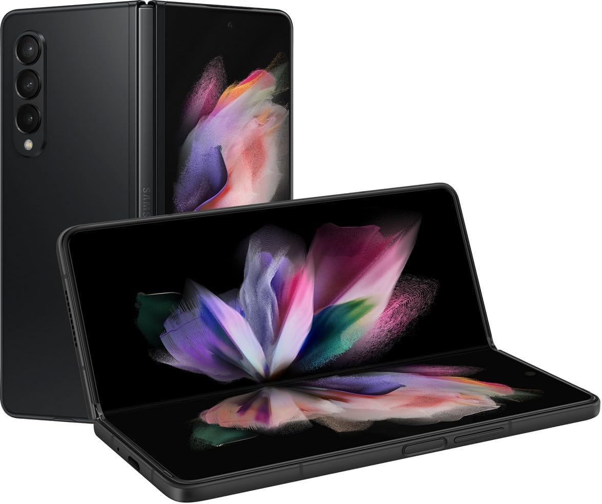 Samsung Galaxy Z Fold3 5G 256GB + 12GB RAM (Single Sim) Phantom Black (International Version)