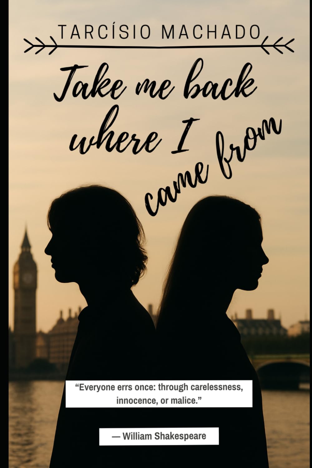 Take me back where I came from (The dream lives on)