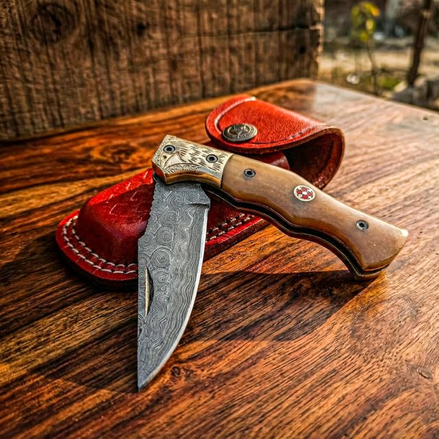 Sponsored Ad – Dessi Handmade damascus Steel Folding Utility Tool. Legal to carry in UK.1683