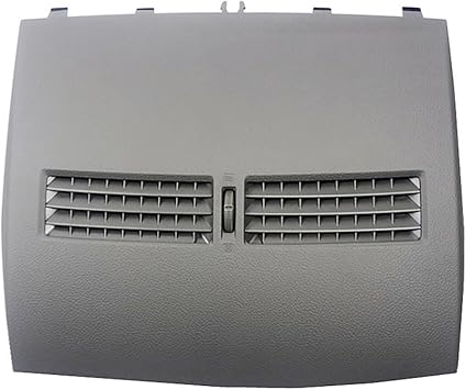 Car Finisher-Instrument Panel Compatible For Nissan Tiida C11 2005-2011 Auto Front Dashboard Middle Air Conditioner Vent OutletGRAY