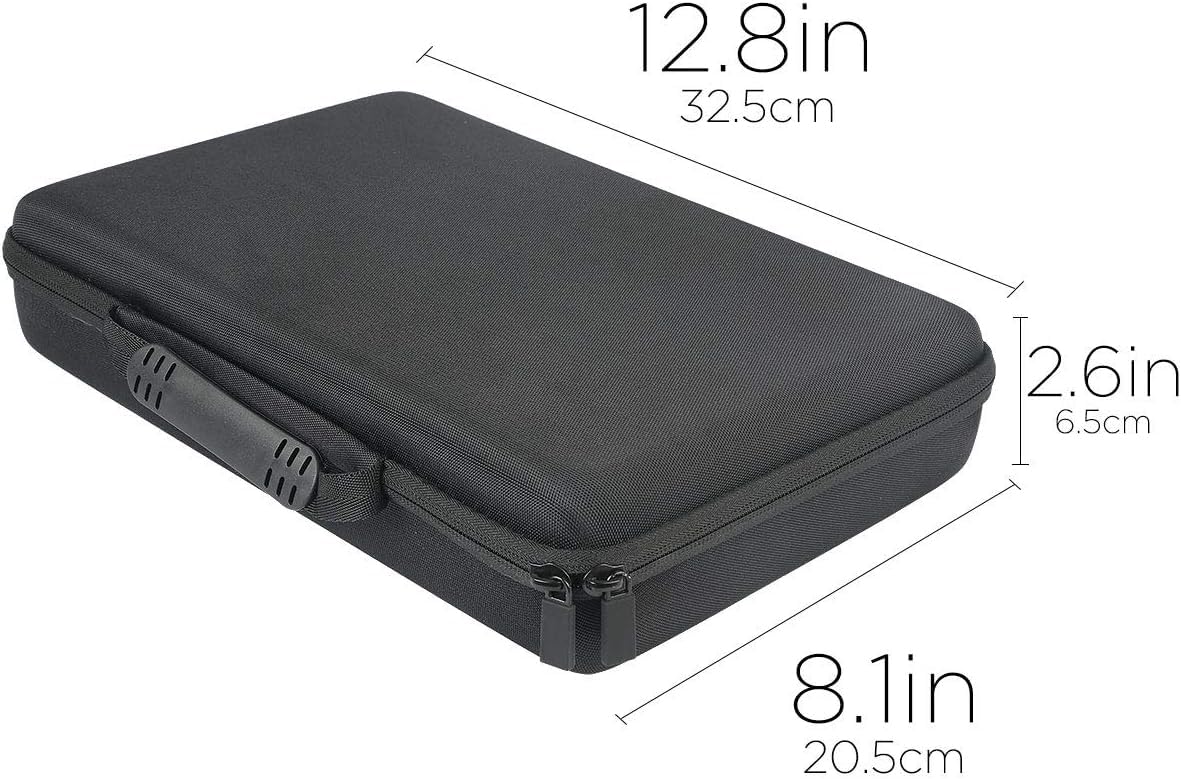 co2CREA Funda para máquina Native Instruments Micro Mk3 DJ Controller y cable (Case Only, sin controlador), Negro , No, Functional
