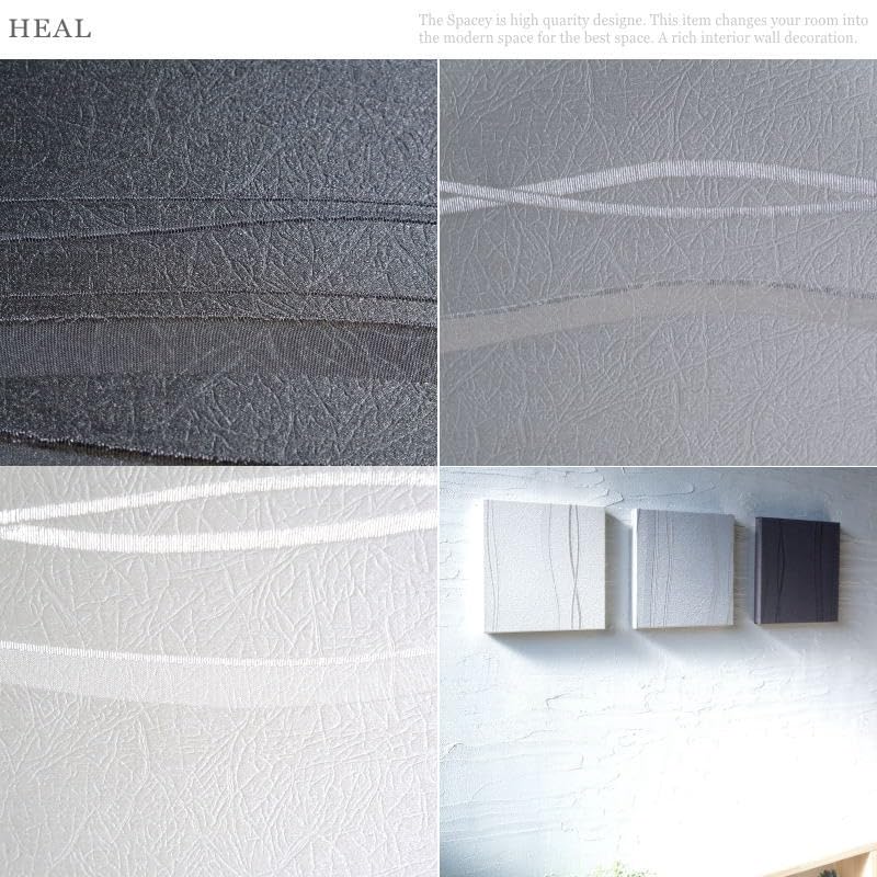 Nordic Geometric Fabric Art Panel Trio
