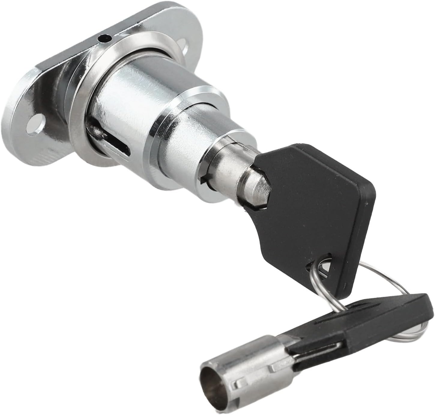 Miniature Tubular Push Locks, Cabinet Locks, Zinc Alloy Tubular Cabinet Push Lock for Tool Box Showcase Locker Drawer Push Lock