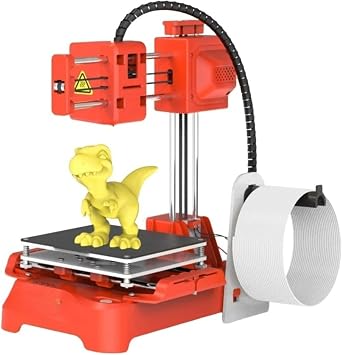 Compatible with Easythreed K7 Mini 3D Printer Easy to Use One-Click Print Mainboard with Magnetic Build Platform Desktop Compatible with Kids Beginner(K7-Black)