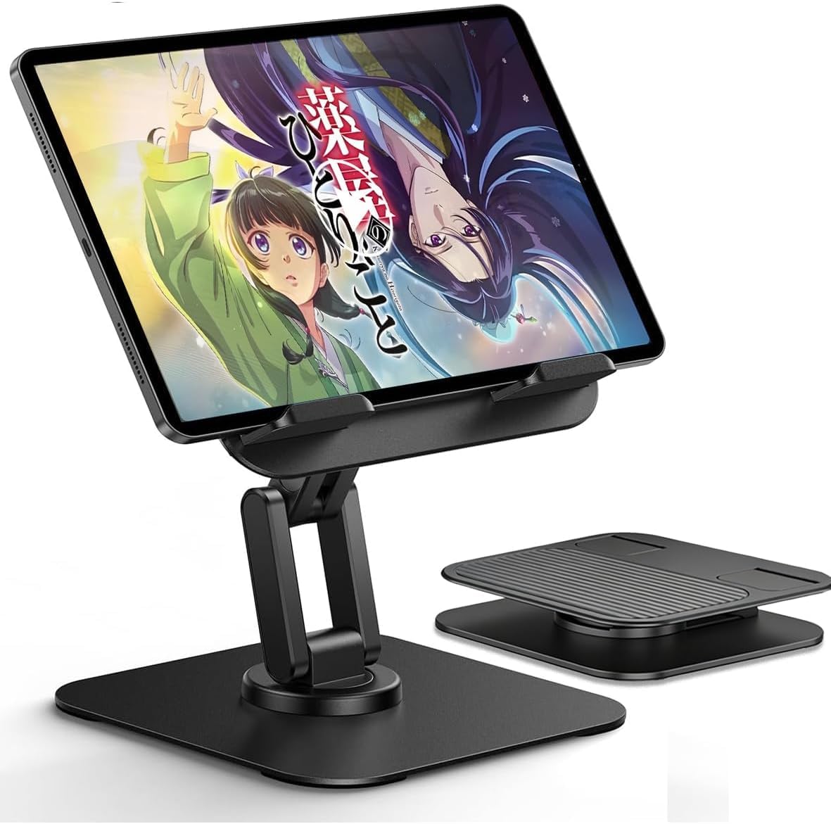 Amazon.co.jp: Jotei タブレットスタンド スマホ兼用 360 度回転ベース