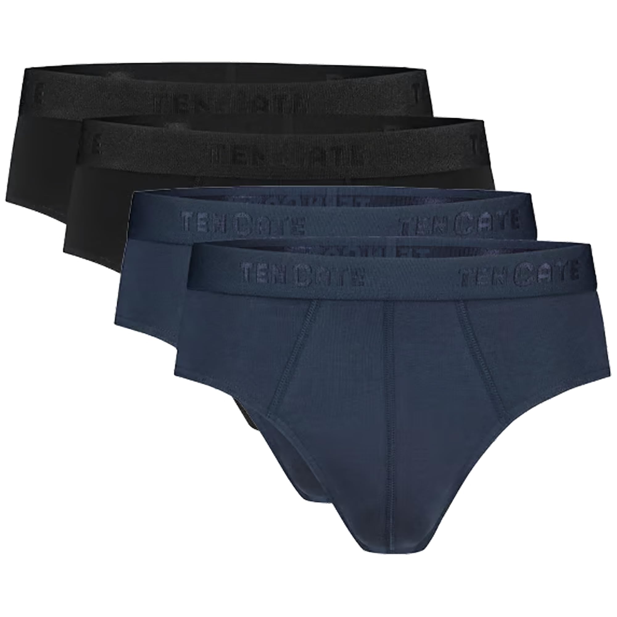 Ten Cate - 4er Pack Slip Herren, aus Bio-Baumwolle, Unterhosen männer, Slips Herren, Bequem, Atmungsaktiv & Langlebig, Underwear