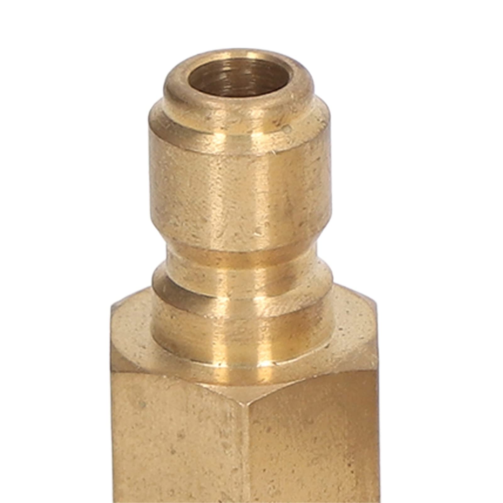 Ejoyous Raccordi a Connessione Rapida per Idropulitrice 5000PSI Raccordi Rapidi per Idropulitrice in Ottone Connettori Femmina Maschio con Bloccaggio a Sfera in Acciaio Inossidabile per Pompa a Tubo