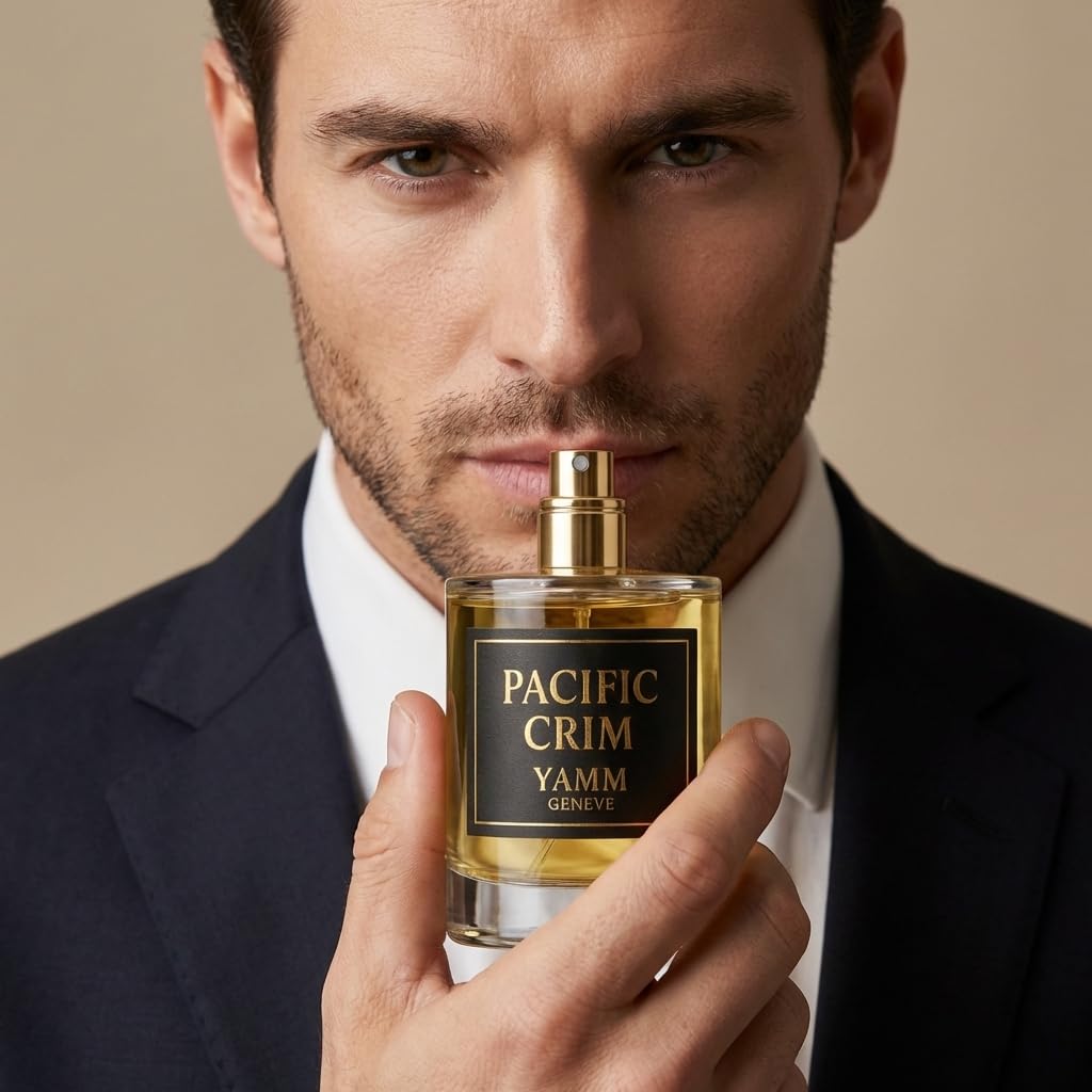 Pacific Crim Extracto de Perfume 50 ml – Perfume Unisex Fresco con Menta y Cítricos – Fragancia Afrutada y Almizclada – Larga Duración 18h