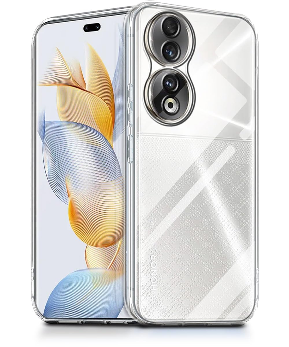Dashmesh Shopping Mobile Back Case Cover for Honor 90 5G (Soft Silicone Transparent) (B0CVSFNLL3) Amazon Price History, Amazon Price Tracker