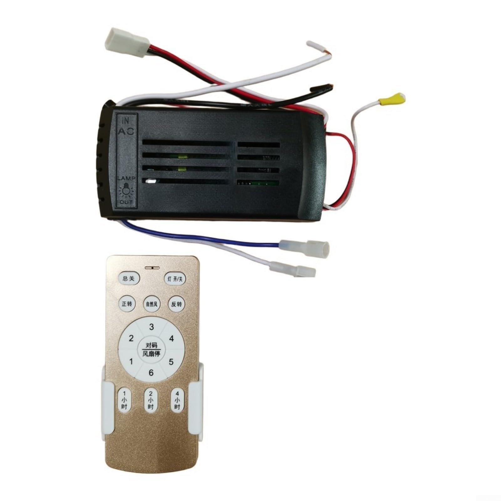 Télécommande ventilateur plafond commande vocale pour moteur CC