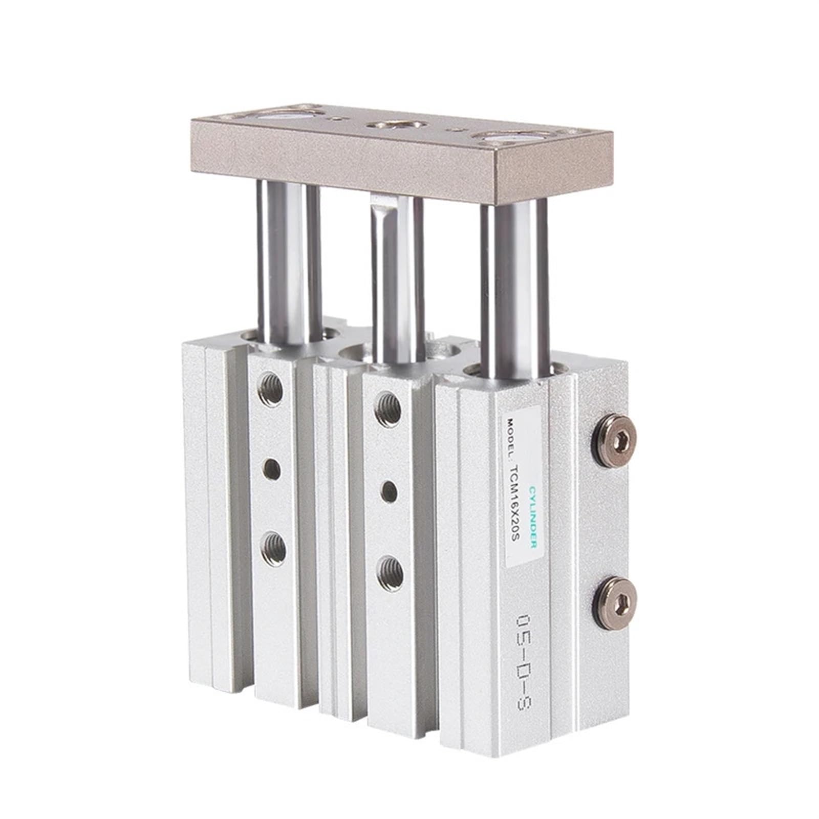 Vérin pneumatique mince TCM40 solution anti-rotation pour automatisation compacte
