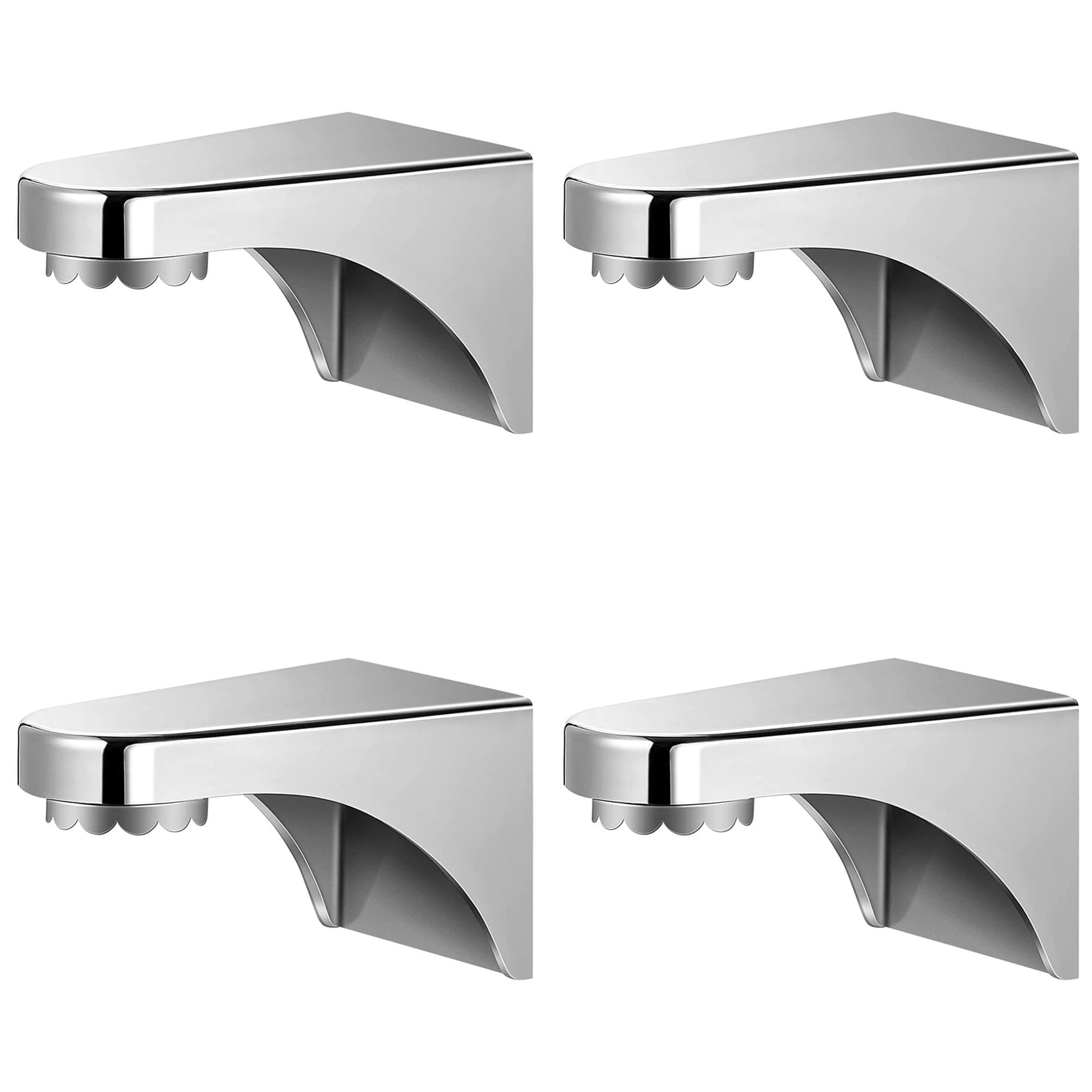 Hndhbfgrt 4X Soap Holder Magnetic, Soap Dishes Wall Mounted,Soap Dish Easy to Use,for Bathroom Wall,Kitchen Sink,Etc