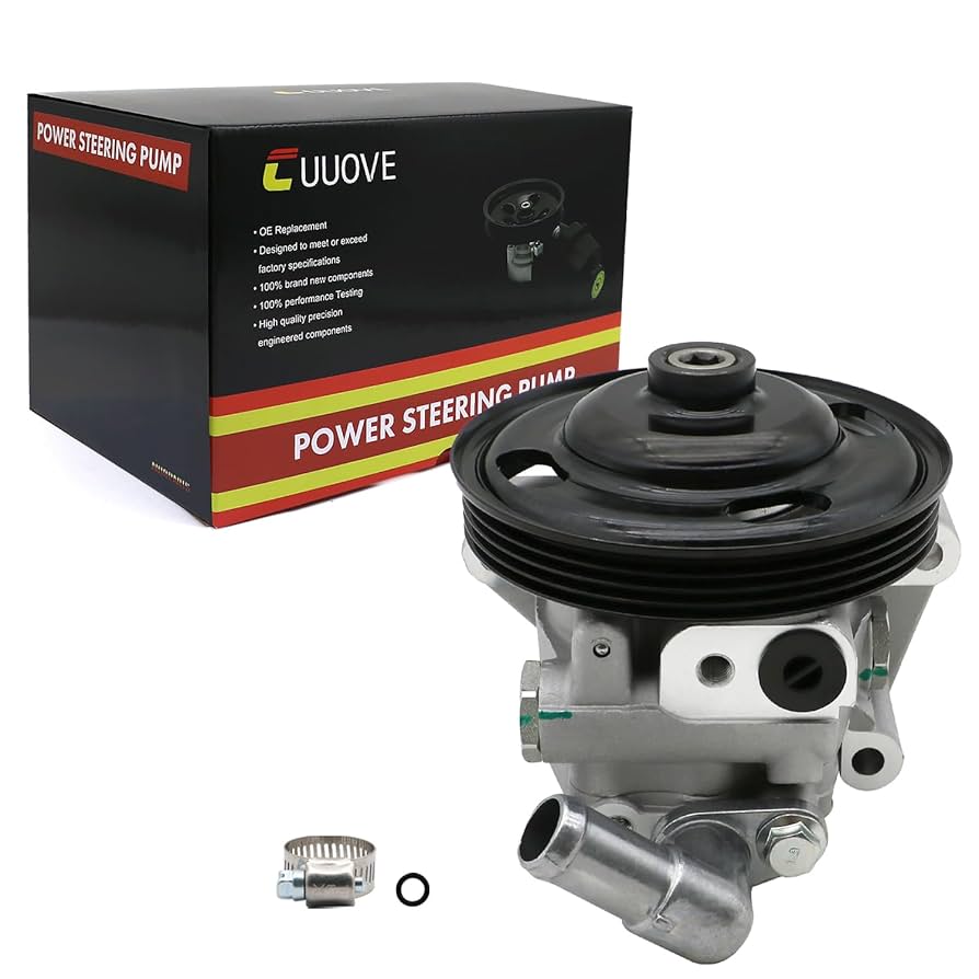 Amazon.com: Cuuove 21-4062 Power Steering Pump with Pulley