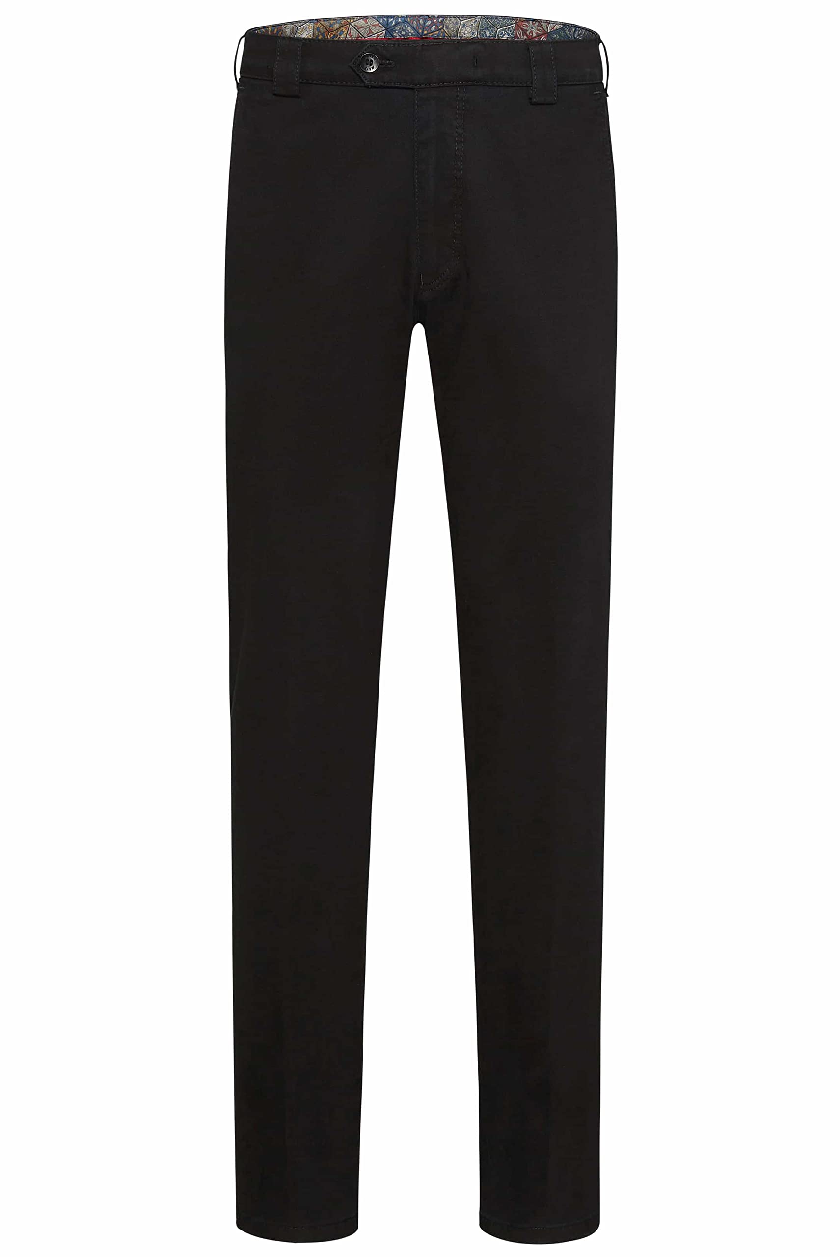 MEYER Men Pants Roma Cotton - 9-316 Black - Soft Cotton Chinos
