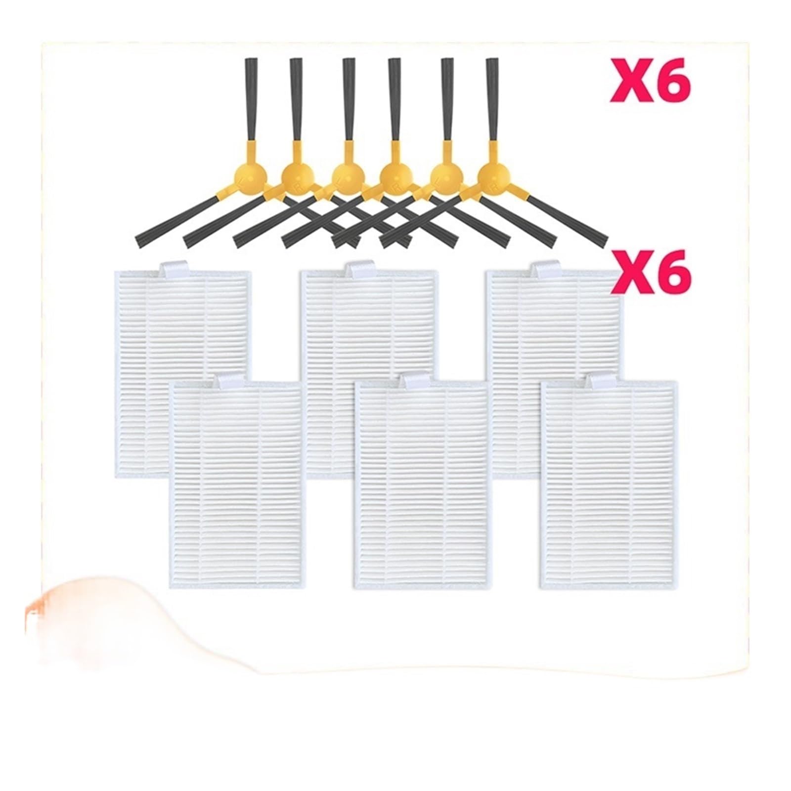 Filtre Hepa et brosse pour Kabum Smart purifiant l'air de la maison